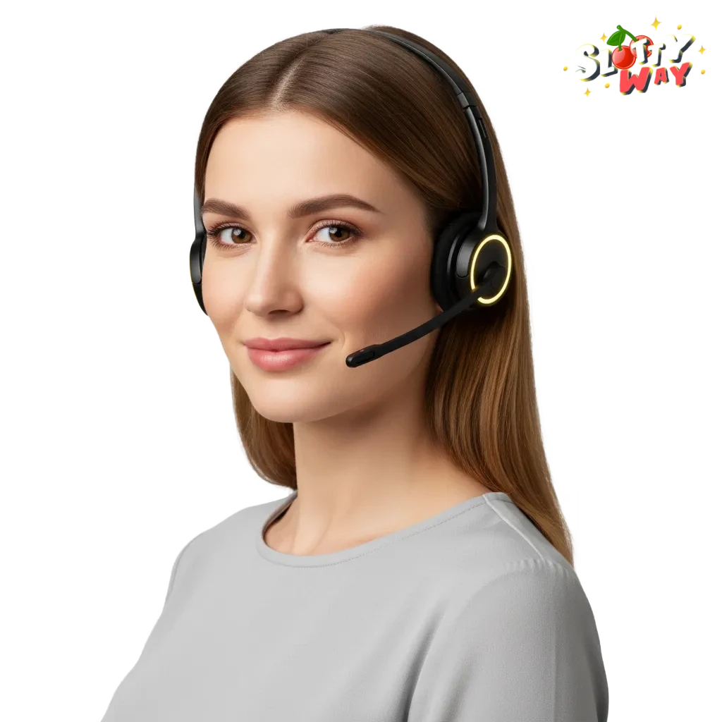 Kontakty Slottyway w Polsce: e-mail, czat 24/7, telefon, komunikatory, social media; PL/EN; czat 1–2 min, e-mail do 6 h