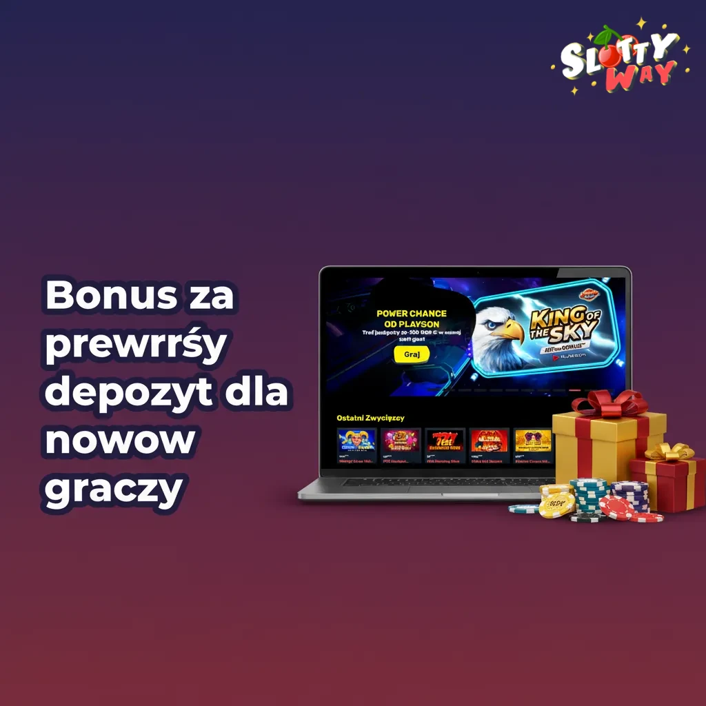 Bonus za pierwszy depozyt 200% do 2 000 PLN dla nowych graczy. Min wpłata 50 PLN, obrót 40x/7 dni, tylko kasyno.
