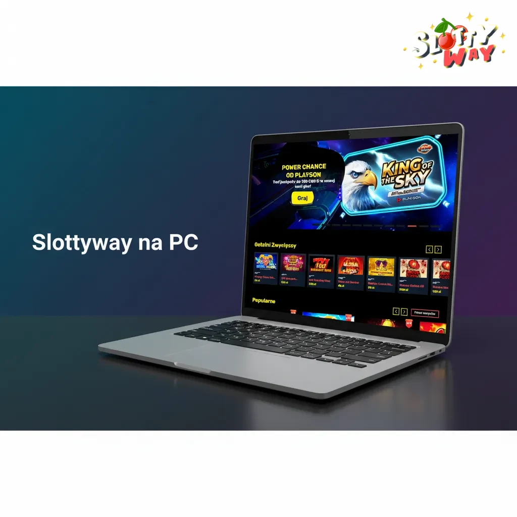 Slottyway na PC w przeglądarce: otwórz stronę, zaloguj się, dodaj skrót i graj w oknie bez instalacji.